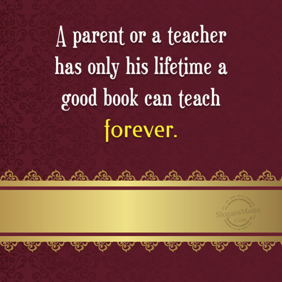 A Good Book Can Teach