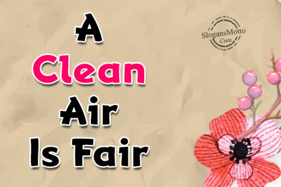 a-clean-air-is-fair