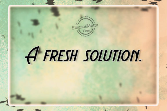 a-frest-solution