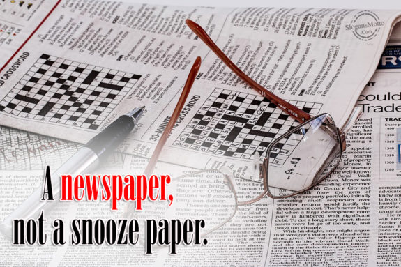 a-newspaper-not-a-snooze