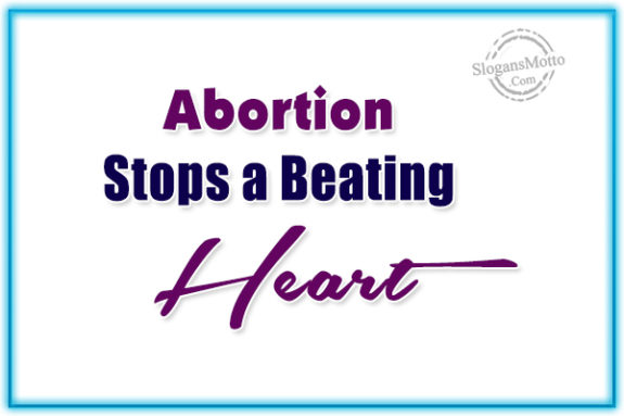 Abortion Stops A Beating