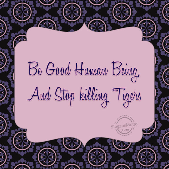 Be Good Human Being