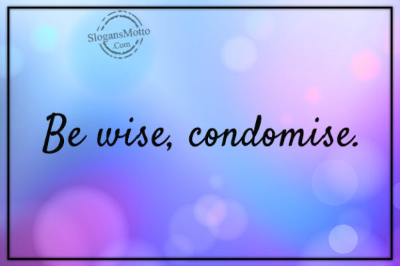 be-wise-condomise
