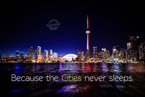 Because the Cities never sleeps.
