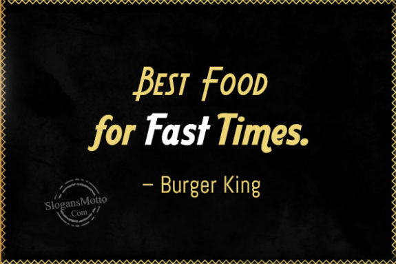 best-food-for-fast-times