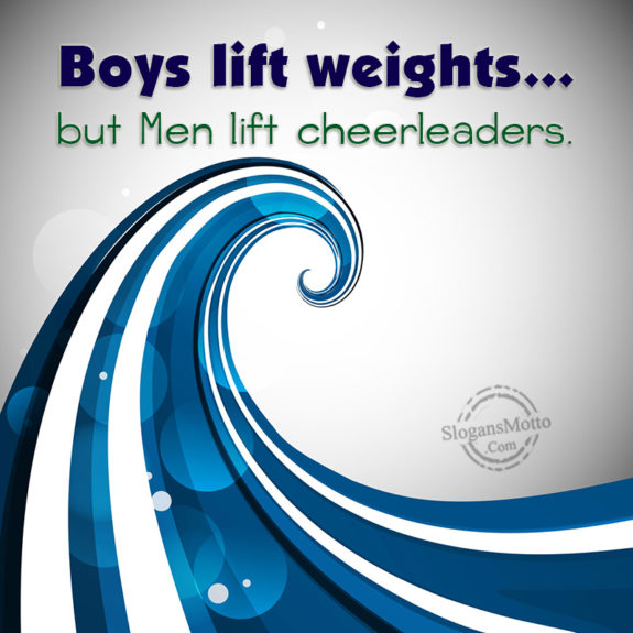 Boys Lift Weights