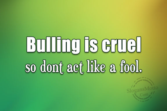 bulling-is-cruel