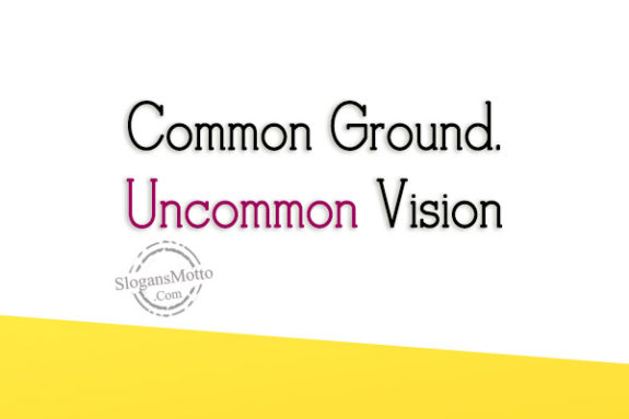 common-ground-uncommon-vision