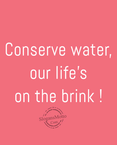 conserve-water-our-life