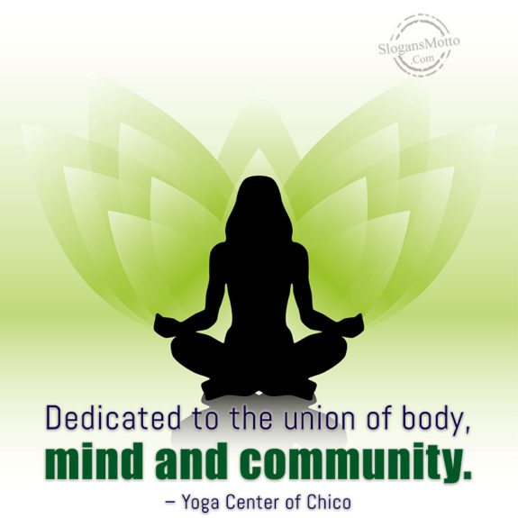 Dedicated To The Union Of Body