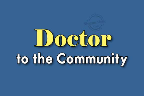 doctor-to-the-community