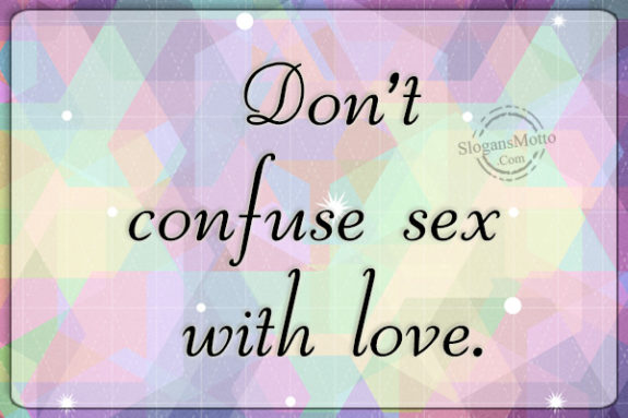 Confuse Sex