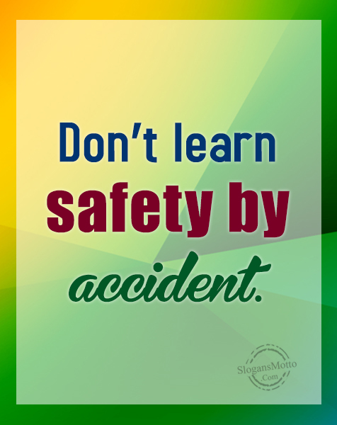 Don't Learn Safety