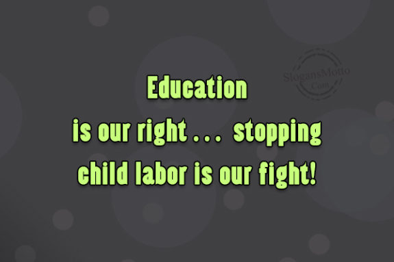  Education Is Our Right