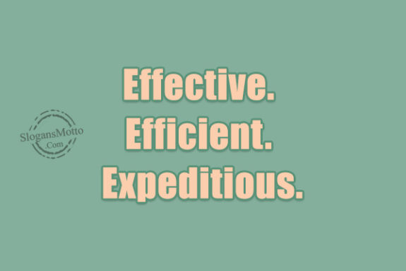 effective-efficient-expeditious