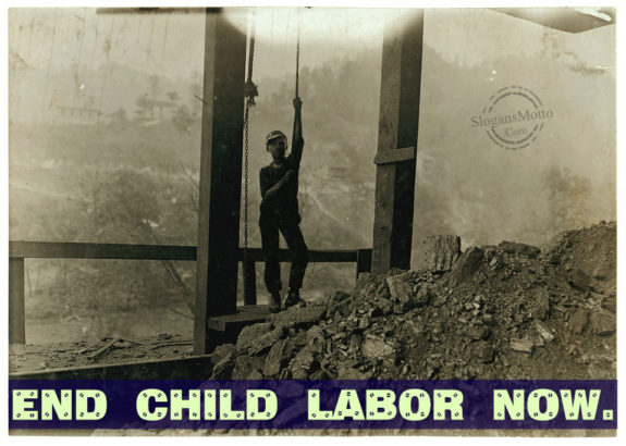 End Child Labor Now