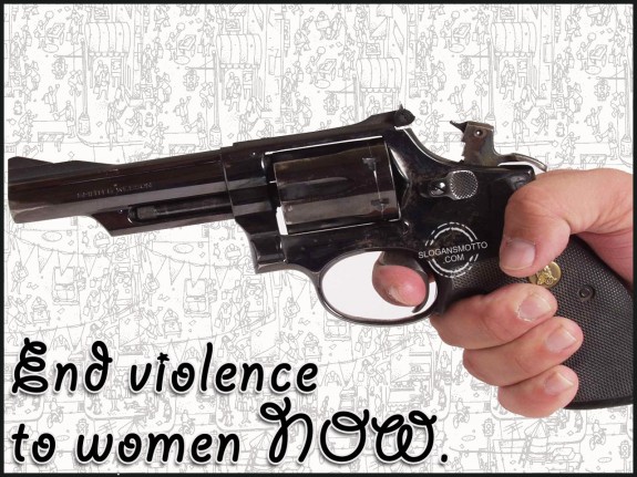 End violence to women NOW.