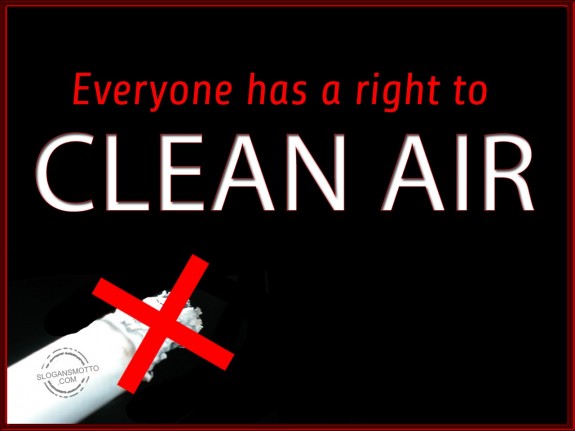 Everyone has a right to clean air.