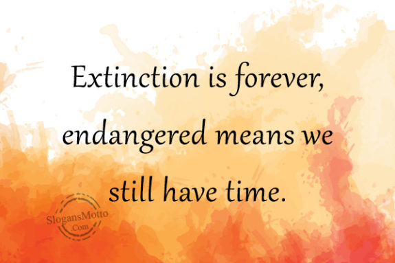 extinction-is-forever