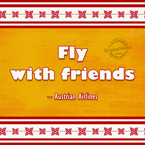 Fly with friends – Austrian Airlines