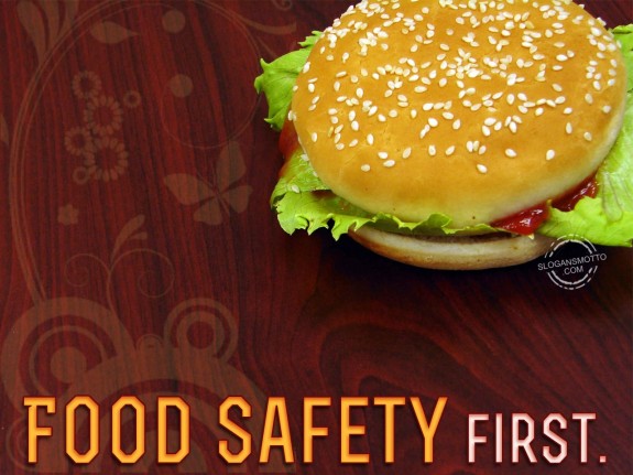 Food safety first