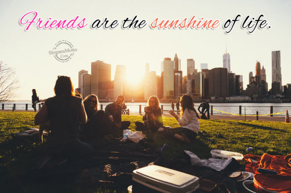 friends-are-the-sunshine