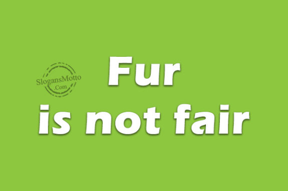 fur-is-not-fair
