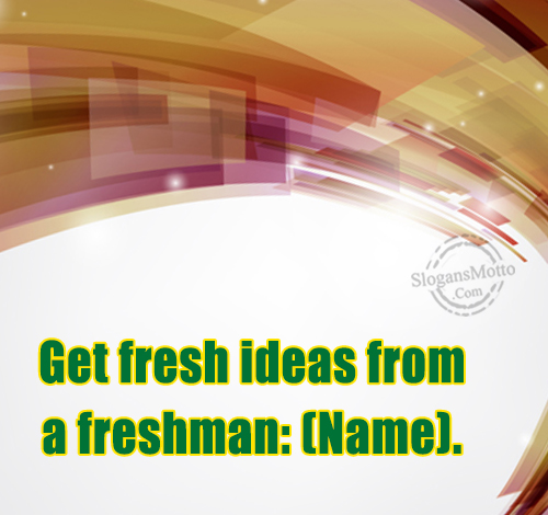 Get Fresh Ideas