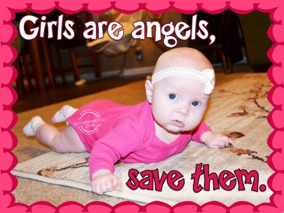 Girls are angels
