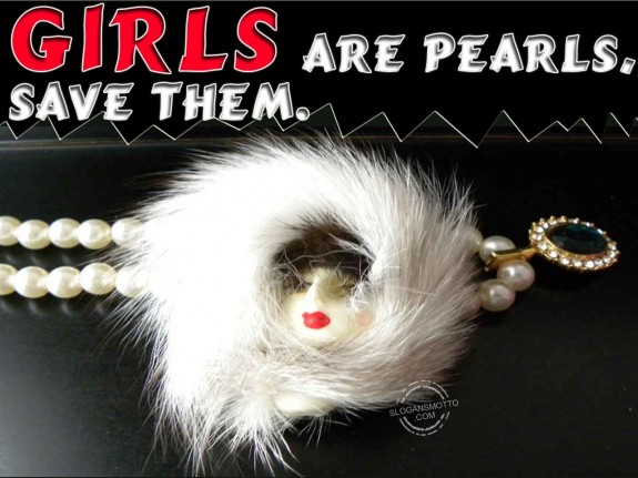 Girls are pearls, save them