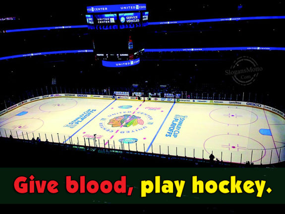 Give Blood Play Hockey