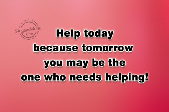 help-today-because-tomorrow