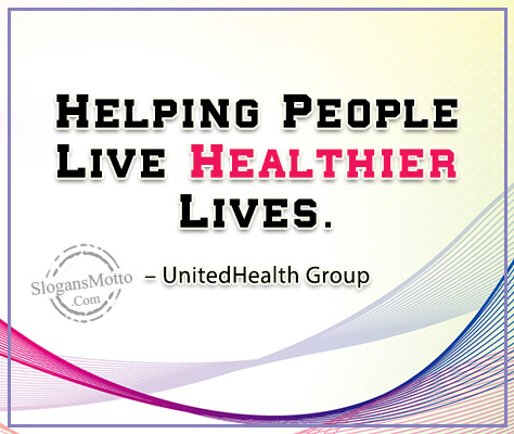Helping People Live Healthier Lives. – UnitedHealth Group