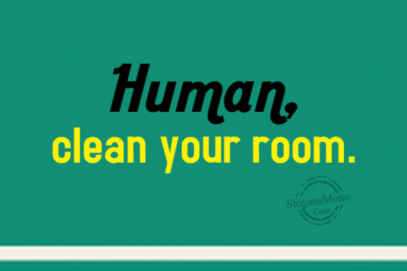 human-clean-you-room