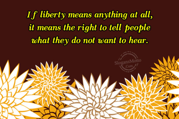  If Liberty Means Anything At All