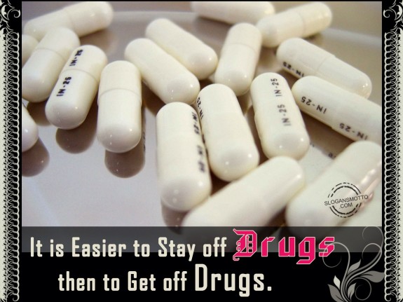 It is easier to stay off drugs then to get off drugs