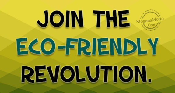Join the eco-friendly revolution.