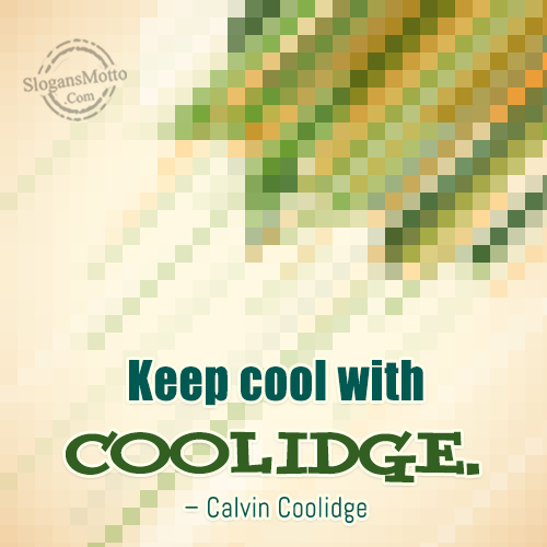 Keep Cool With Coolidge