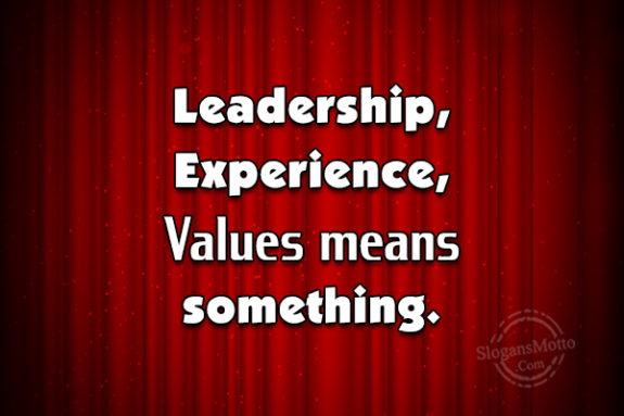 Leadership Experience