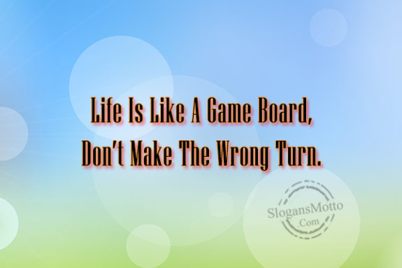 life-is-like-a-game-board