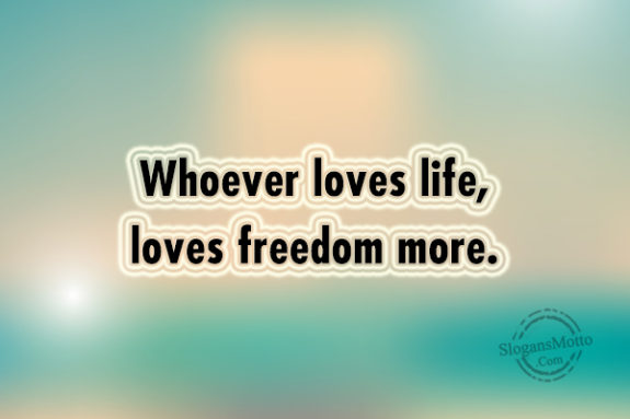 Loves Freedom More