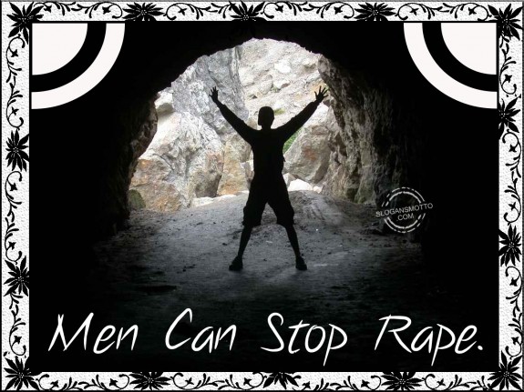 Men can stop rape