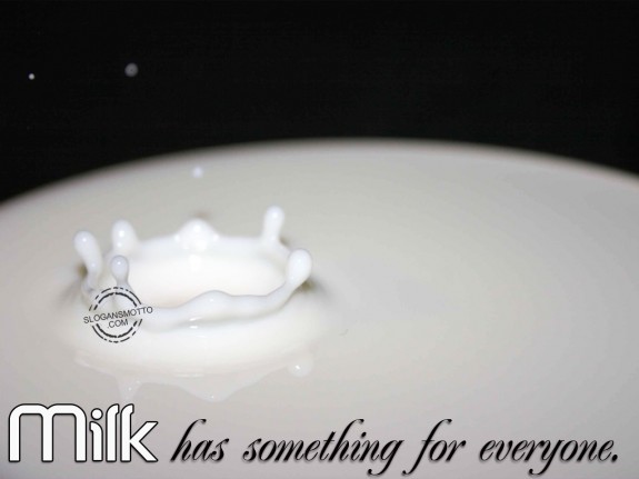 Milk has something for everyone