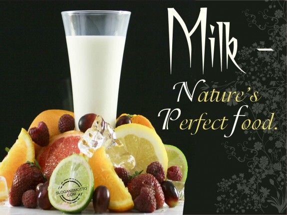 Milk – nature’s perfect food