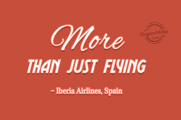 More than just flying – Iberia Airlines, Spain