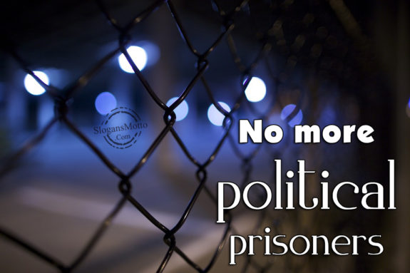 No More Political Prisoners
