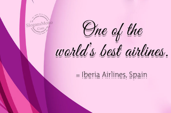 One of the world’s best airlines – Iberia Airlines, Spain