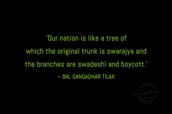 Our Nation Is Like A Tree