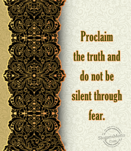  Proclaim The Truth