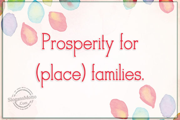 Prosperity For Family